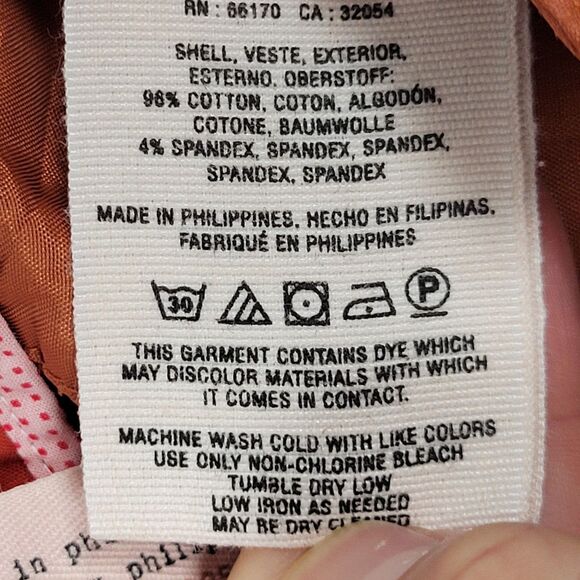 CARTONNIER Anthropologie Orange Charlie Ankle Zip Pants SIZE 8 - Picture 12 of 13